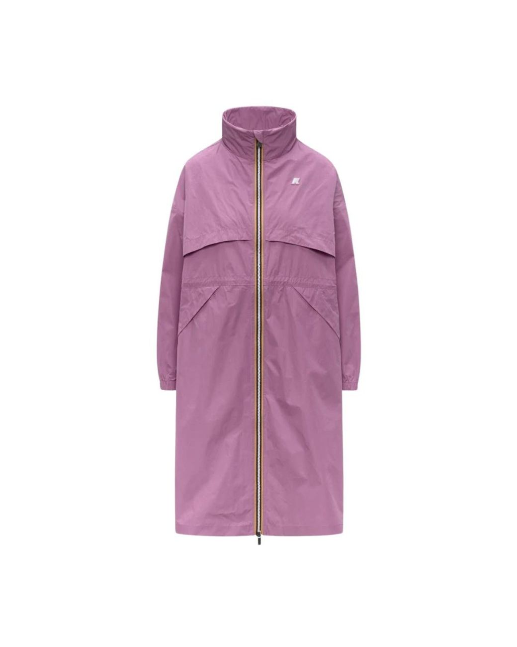 K-Way Jassen ,Paars ,Aube Memory Touch Jacket in het Purple