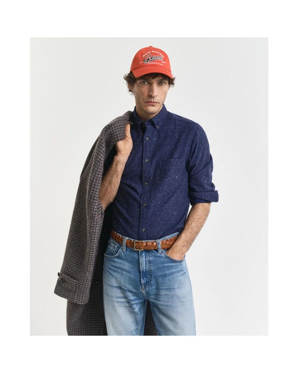 Gant Blue Casual Shirts for men