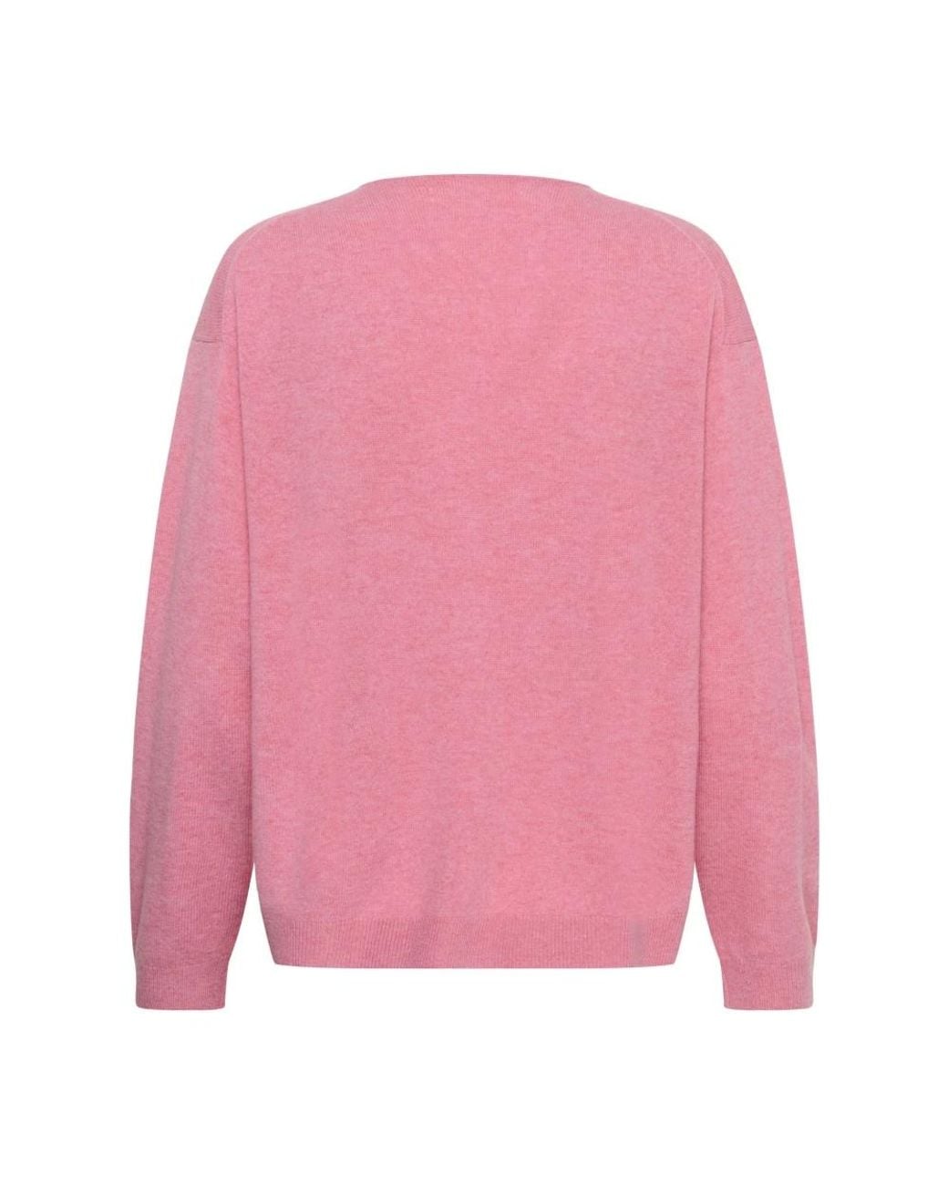 Inwear Pink V-Neck Knitwear