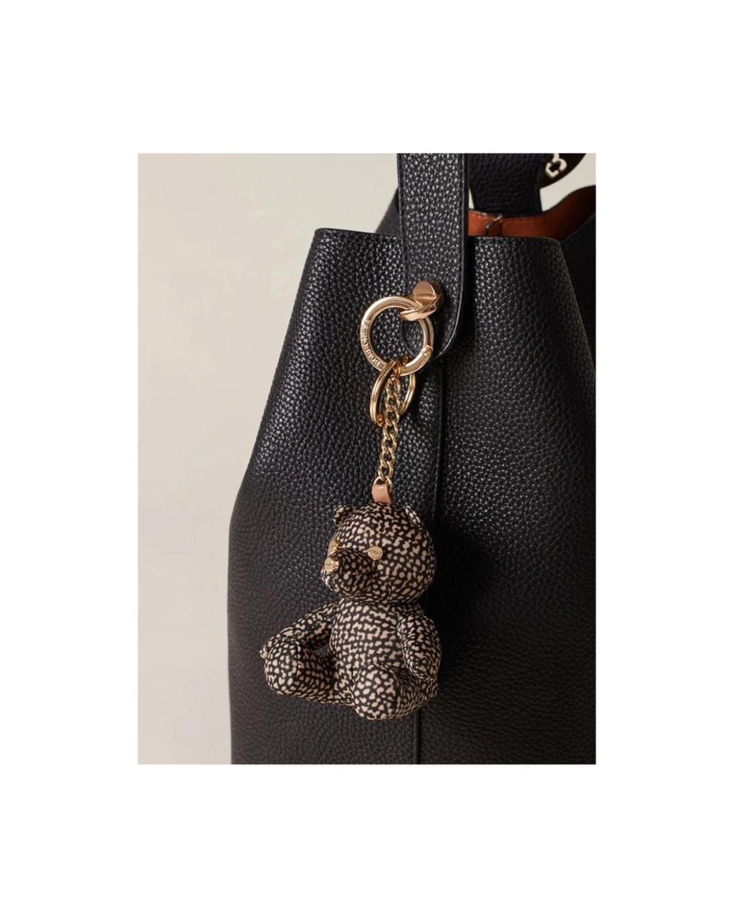 Borbonese Brown Keychains