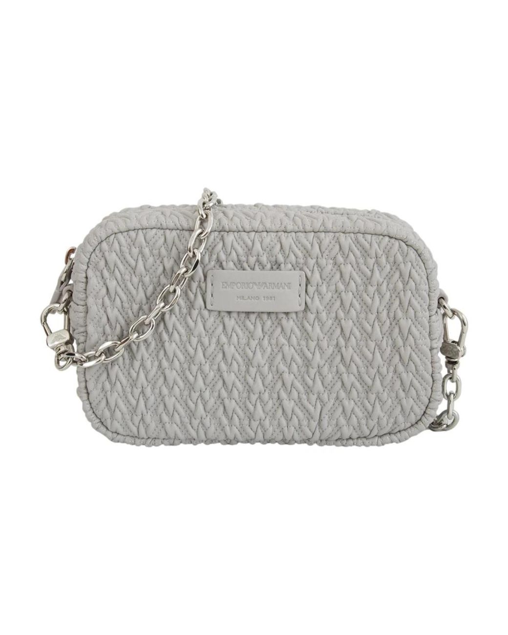 Emporio Armani Gray Cross Body Bags