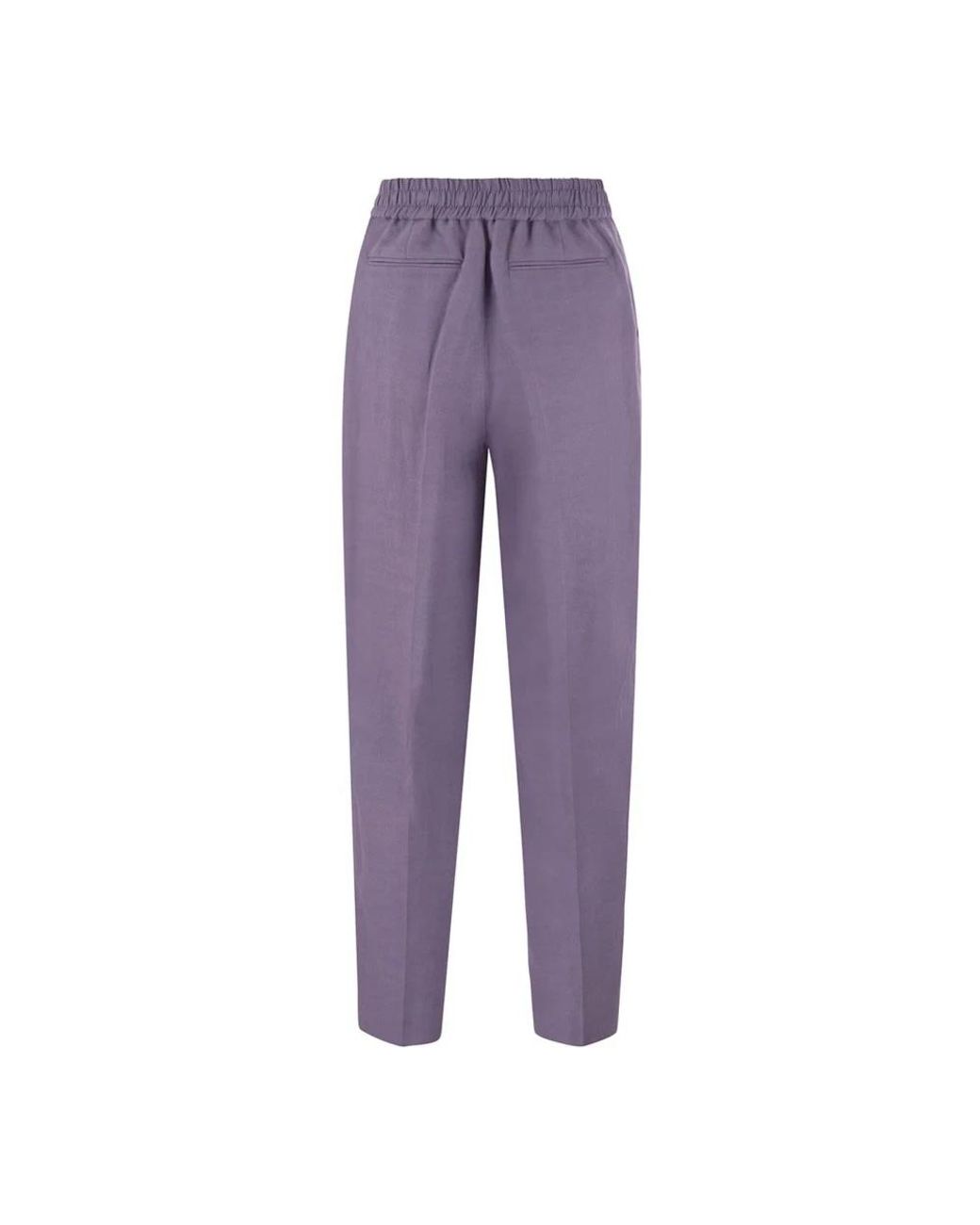 PT01 Purple Tapered Trousers