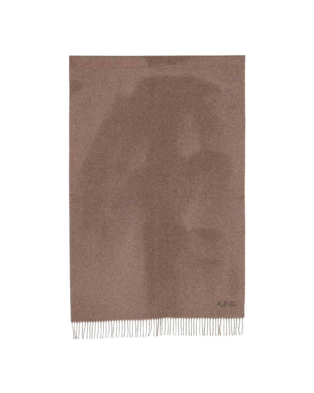 A.P.C. Alix Brodée Schal in Brown für Herren