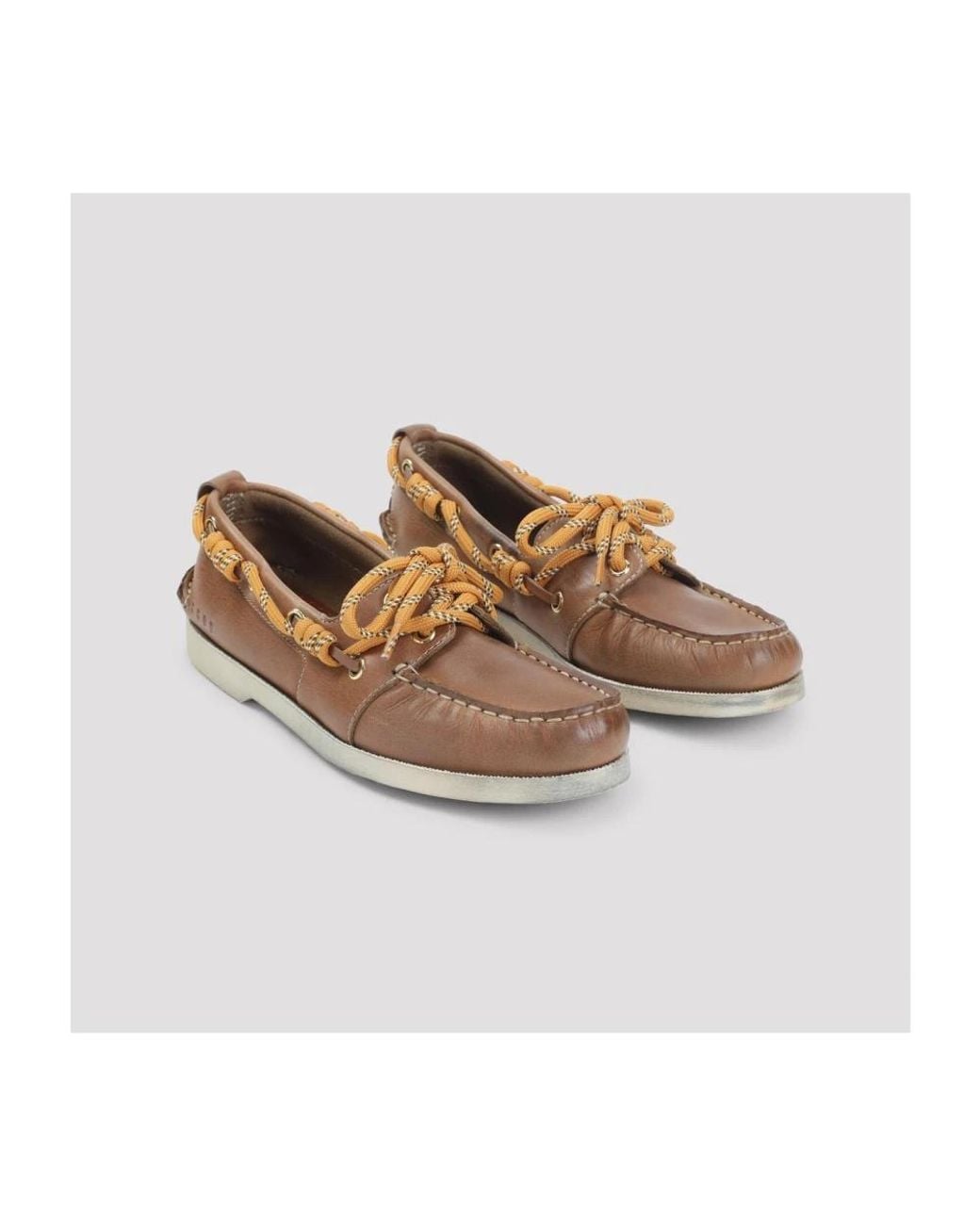 Golden Goose Deluxe Brand Brown Boat Shoes
