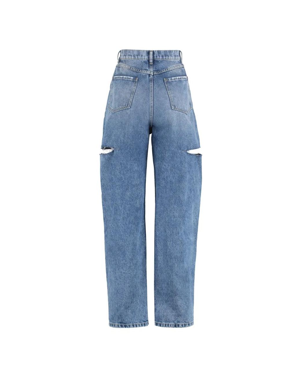 Maison Margiela Blue Loose Fit Jeans