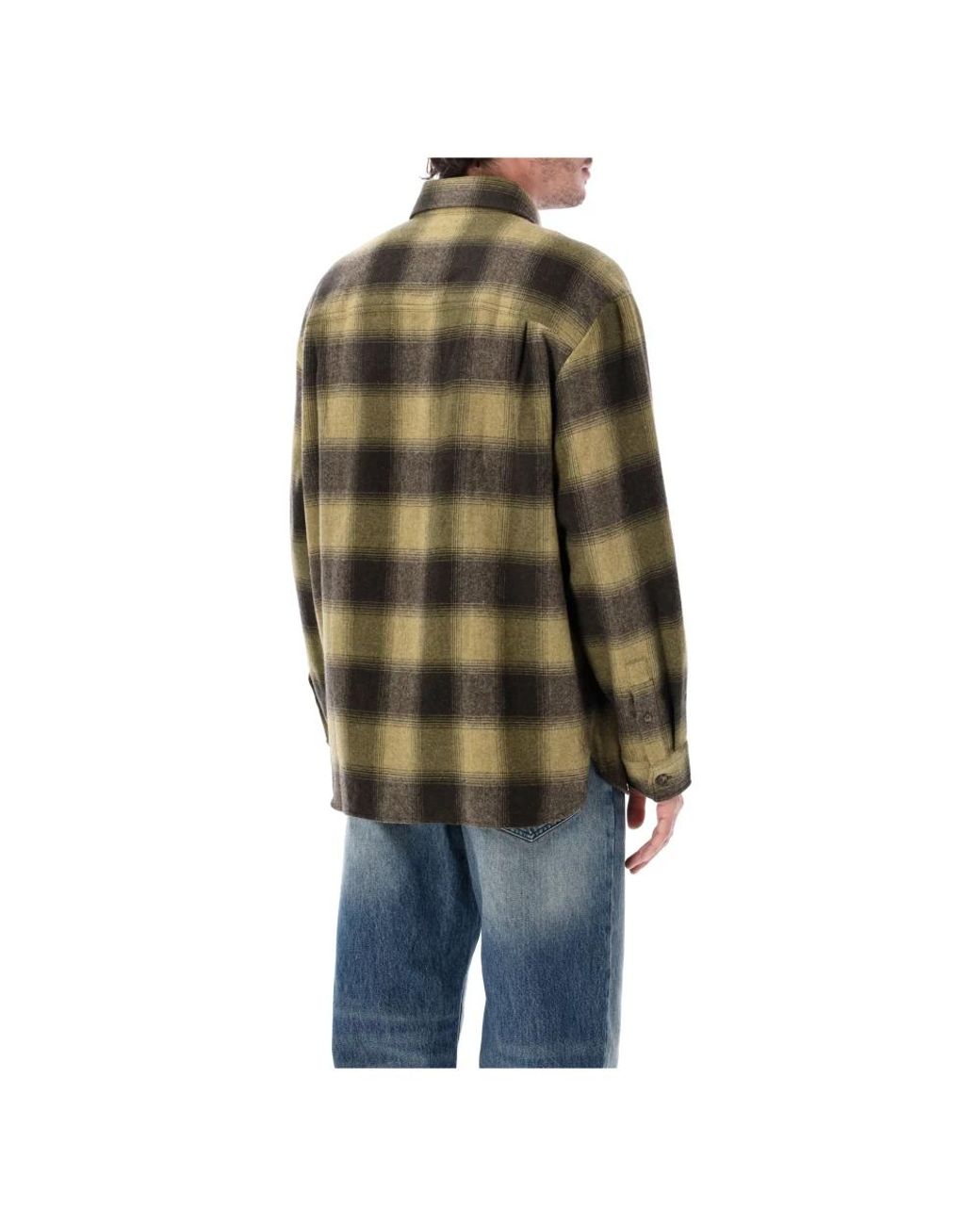 A.P.C. Green Casual Shirts for men