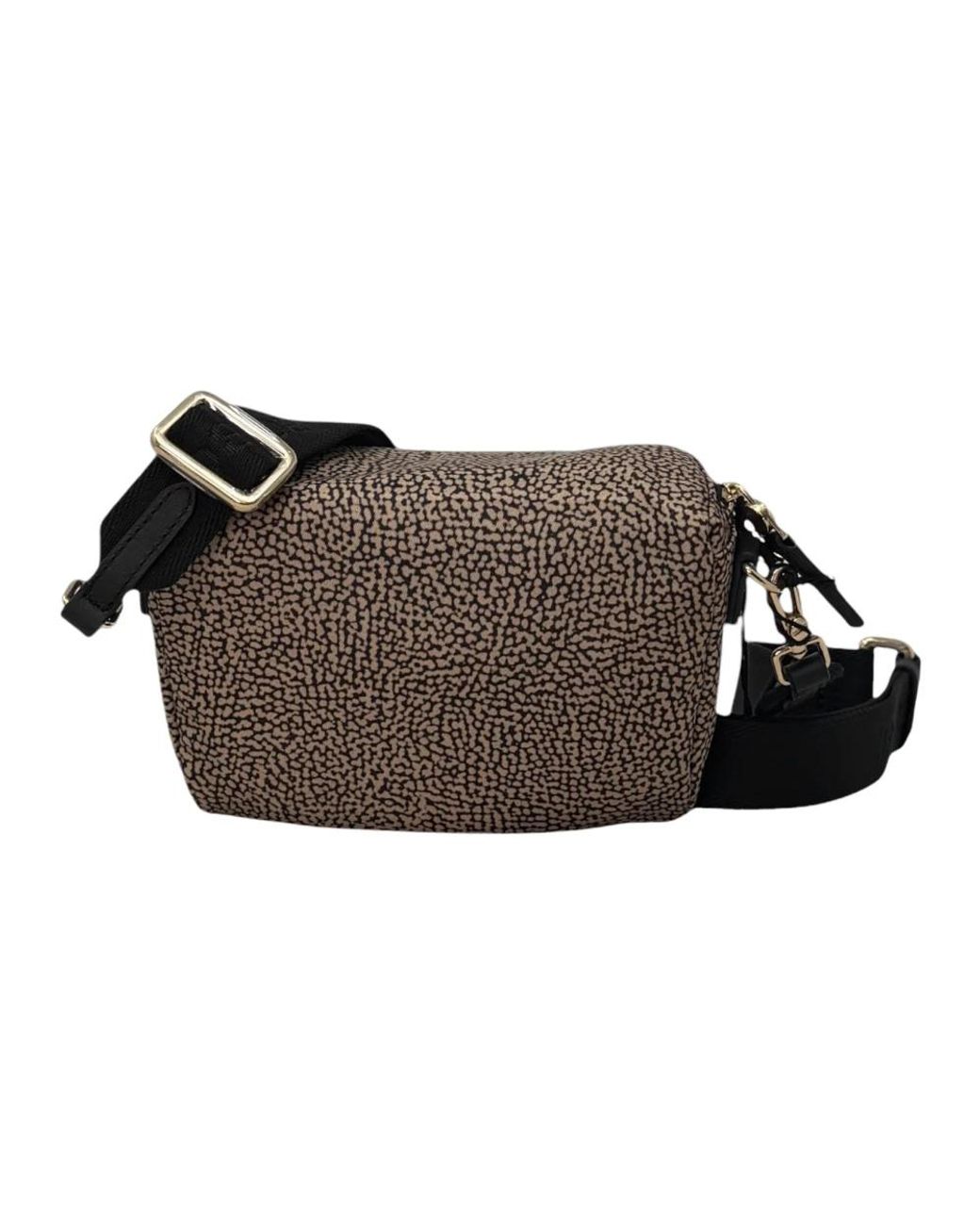 Borbonese Black Marsupio Mini