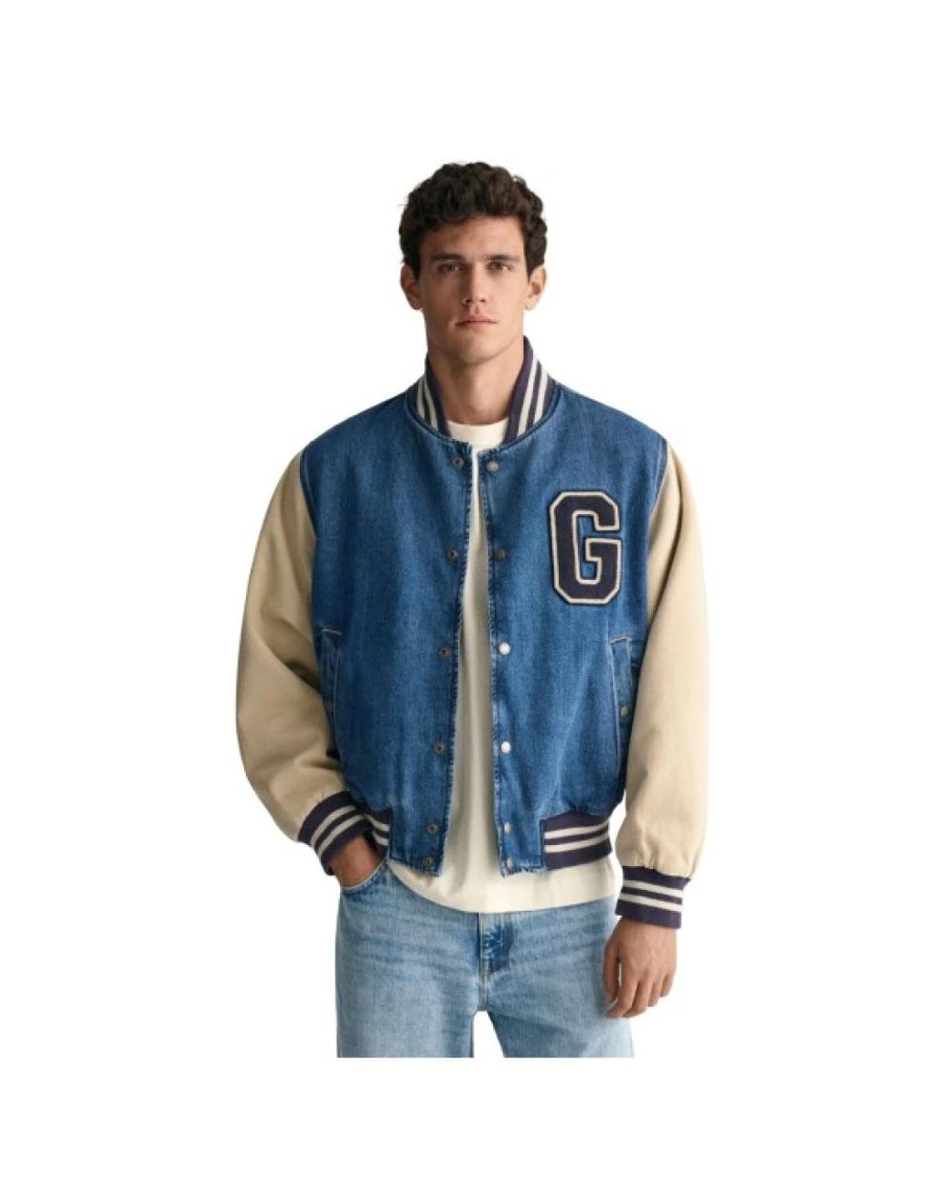 Gant Blue Denim Jackets for men