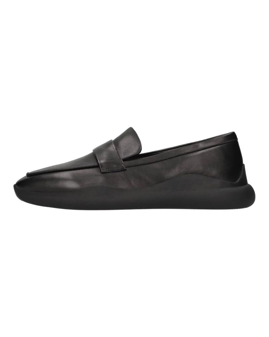 Emanuélle Vee Black Ledermokassin