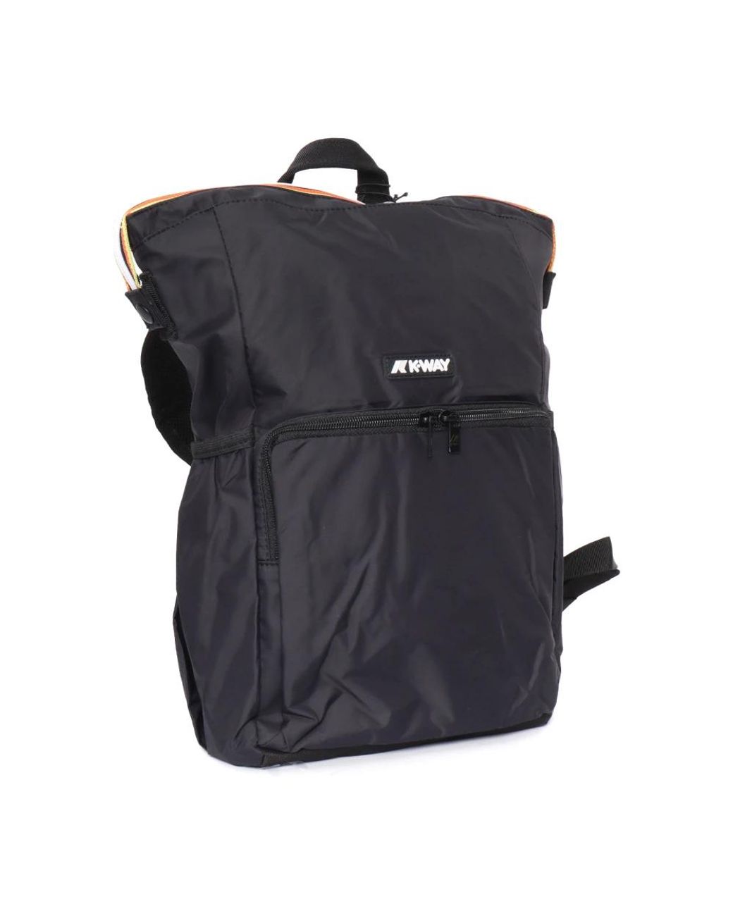 K-Way Black Backpacks for men