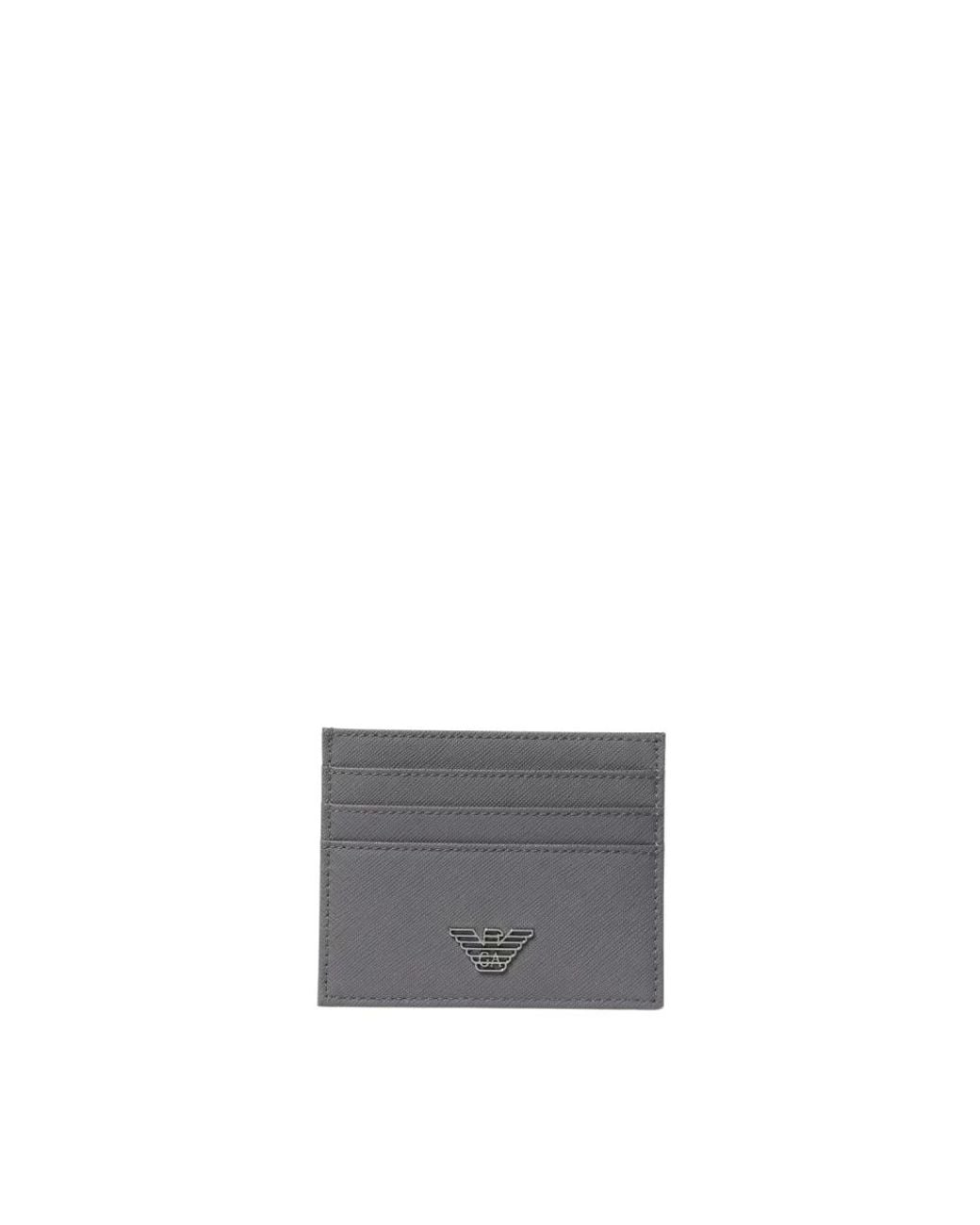 Emporio Armani Gray Wallets & Cardholders for men