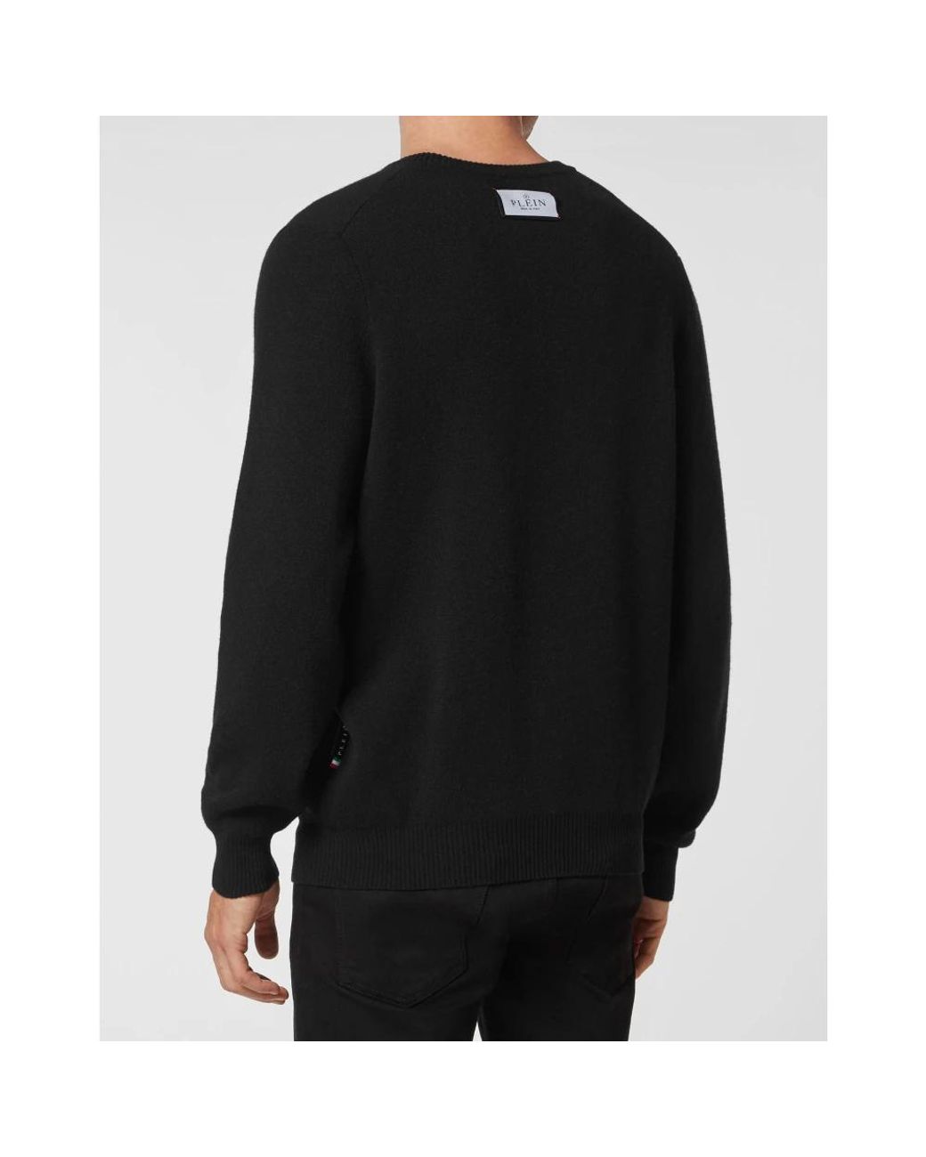 Philipp Plein Pullover Rundhals in Black für Herren