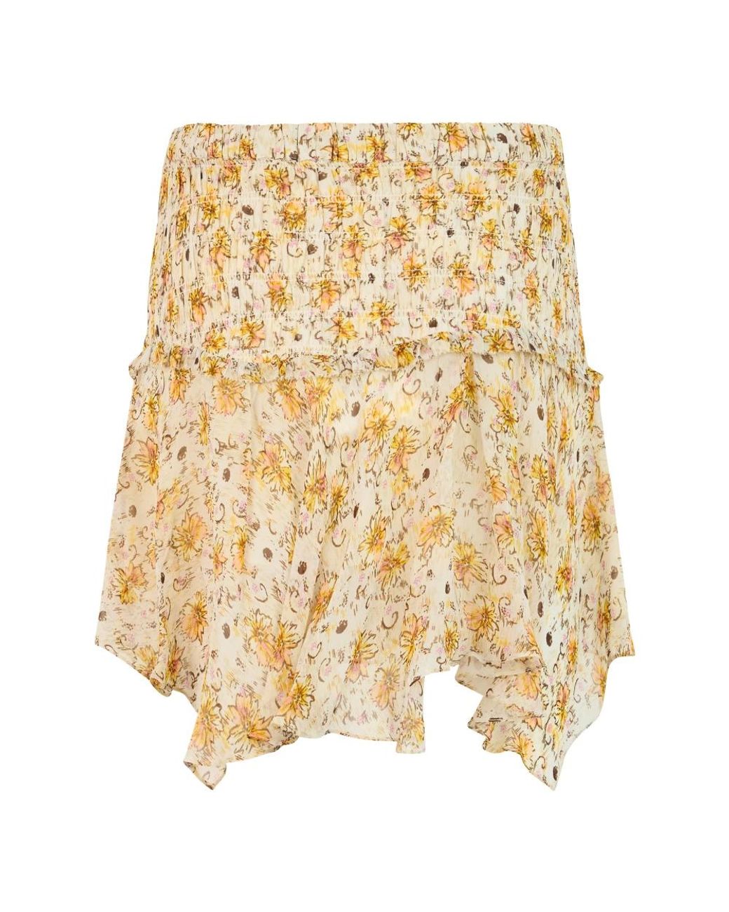 Isabel Marant Metallic Short Skirts