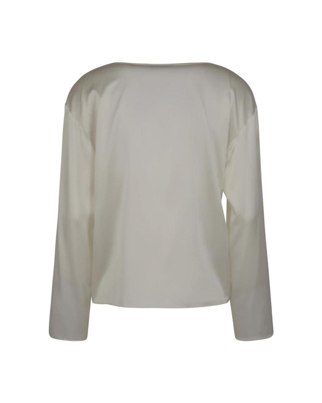 Emporio Armani Gray Long Sleeve T-Shirts