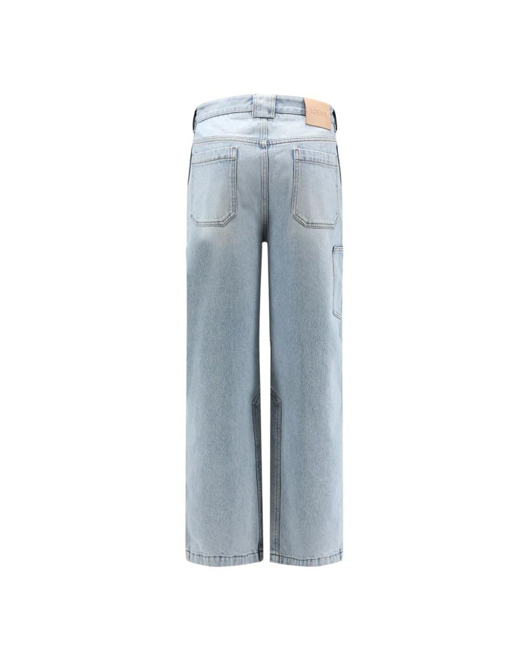 Straight Jeans Loewe de hombre de color Blue