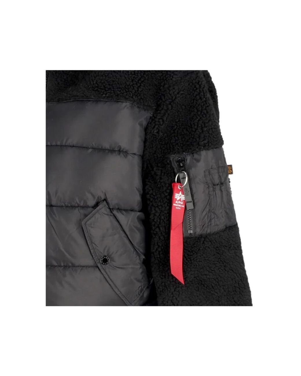 Alpha Industries Black Winter Jackets for men