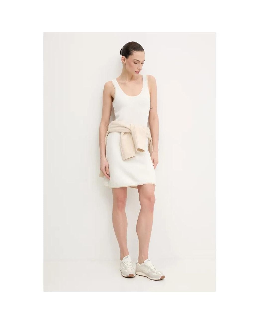 Knitted Dresses EA7 en coloris White