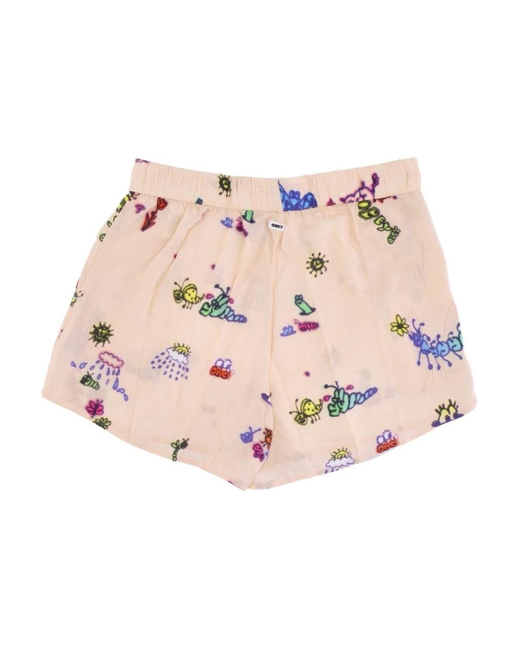 Obey Pink Short Shorts