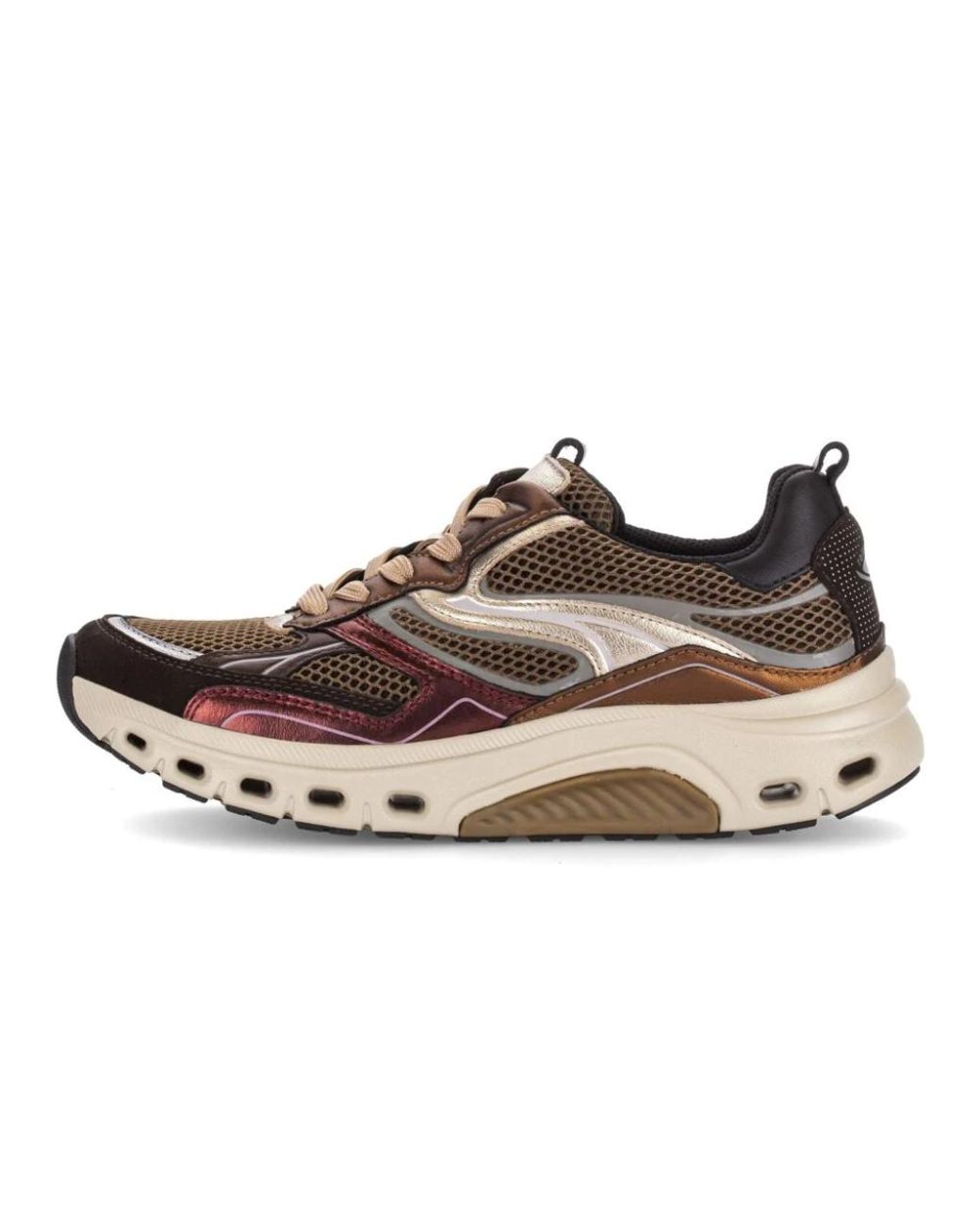 Gabor Brown Rollingsoft Low Sneaker