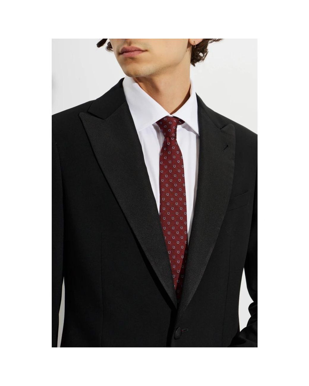 Ties Ferragamo de hombre de color Purple