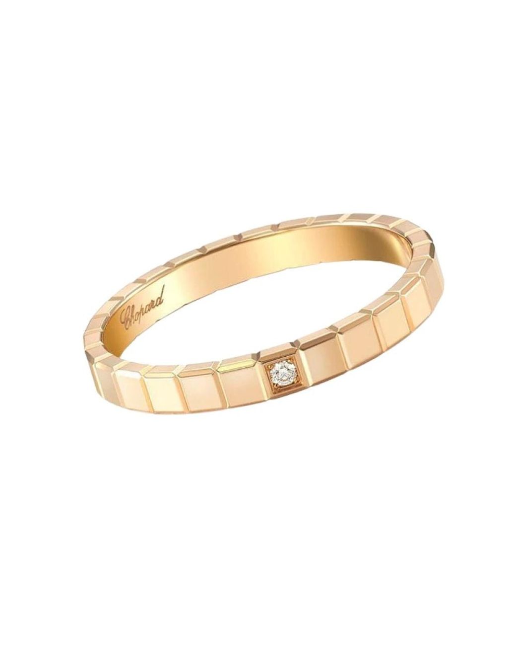 Chopard Metallic Ice Cube Ring