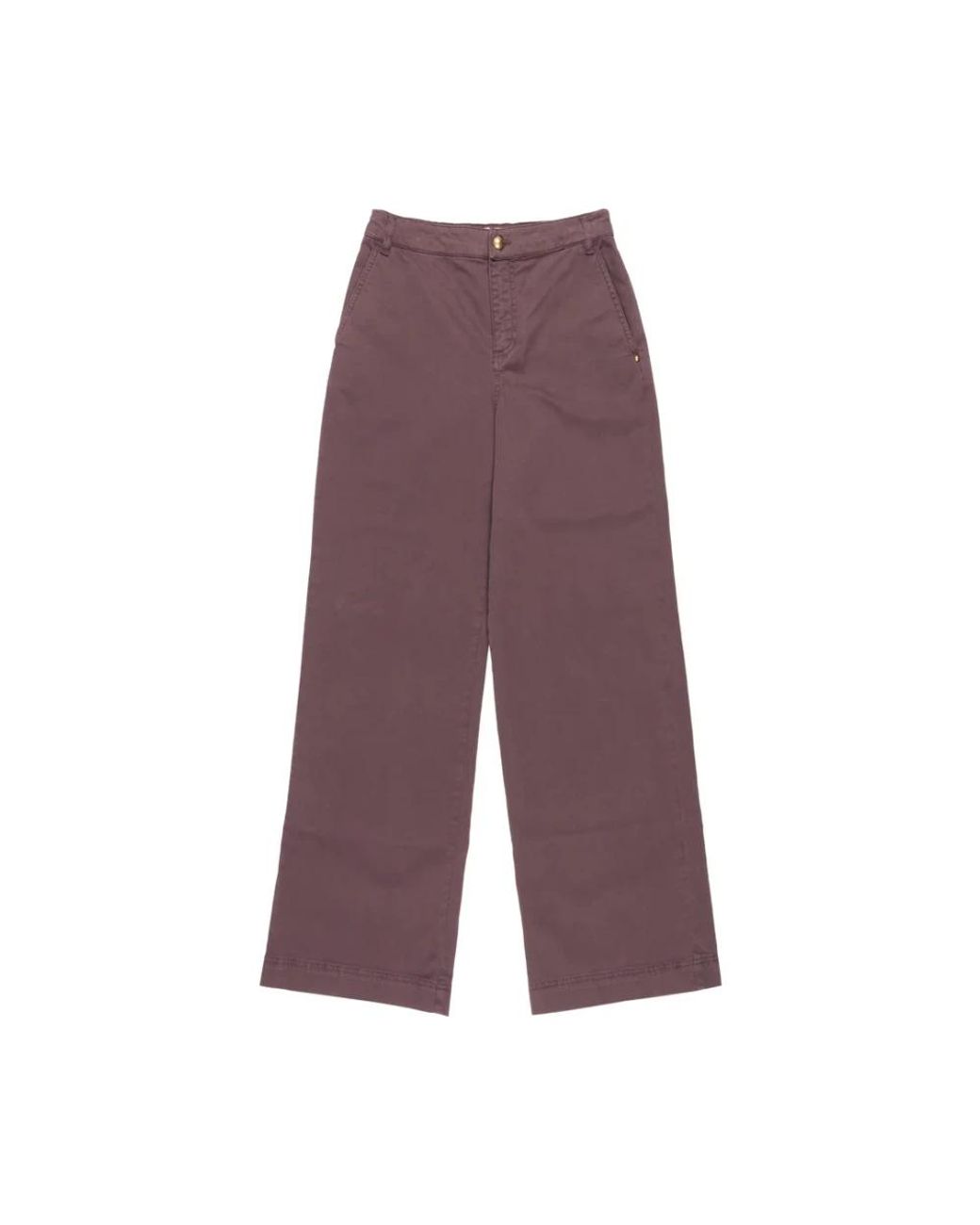 Nenette Purple Wide Trousers