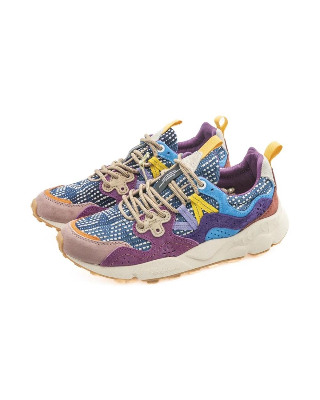 Flower Mountain Blue Sneakers