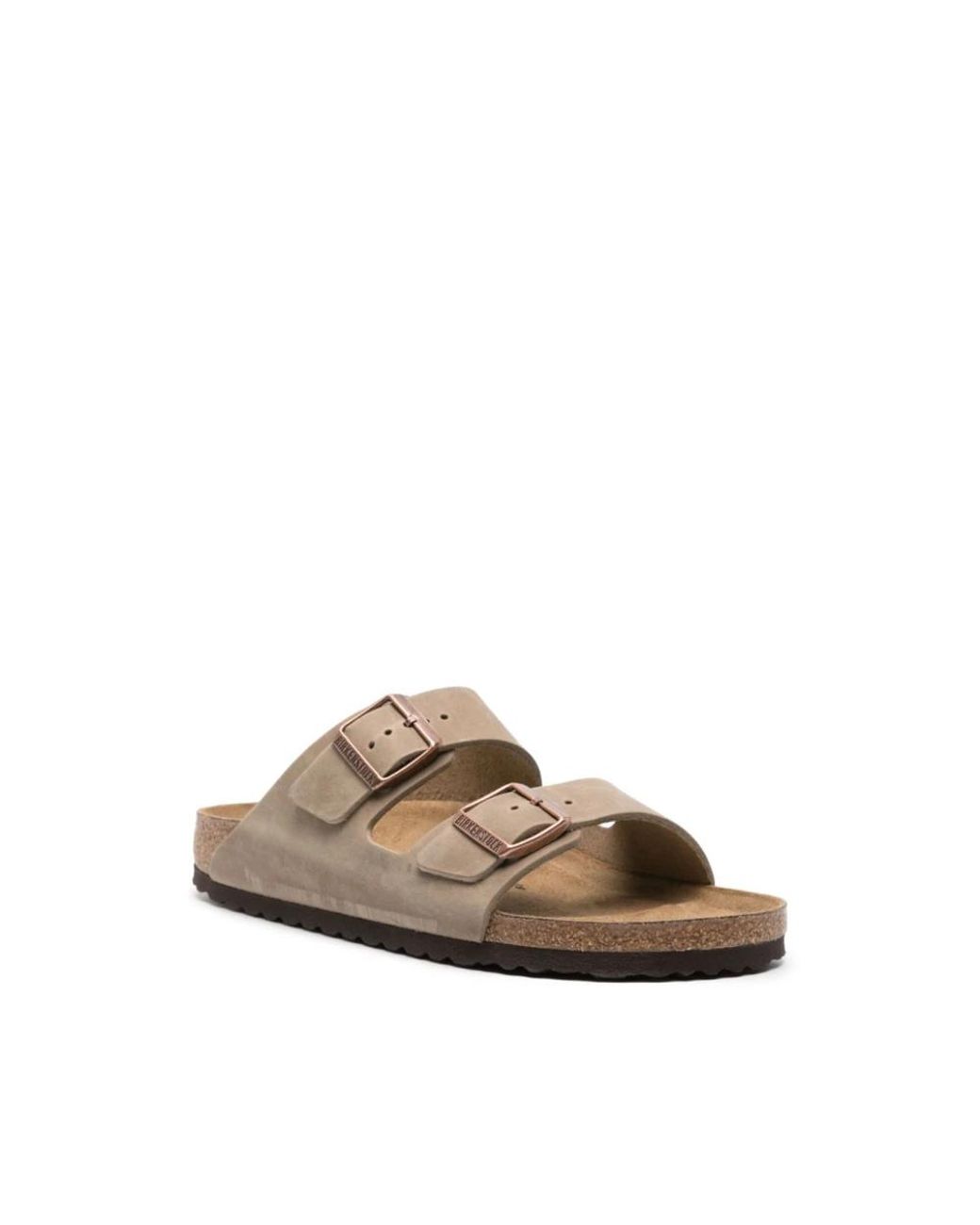 Birkenstock Brown Sliders for men
