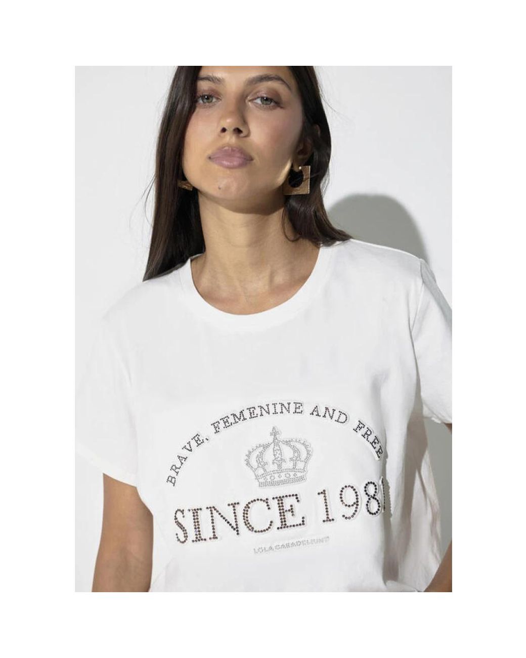 Lola Casademunt White T-Shirts