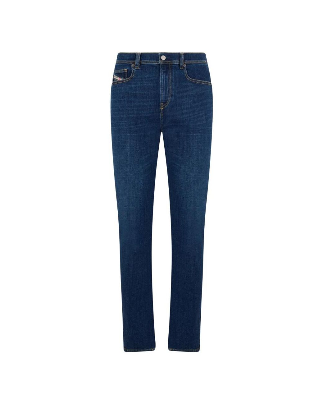 DIESEL Blue Slim Fit Jeans for men