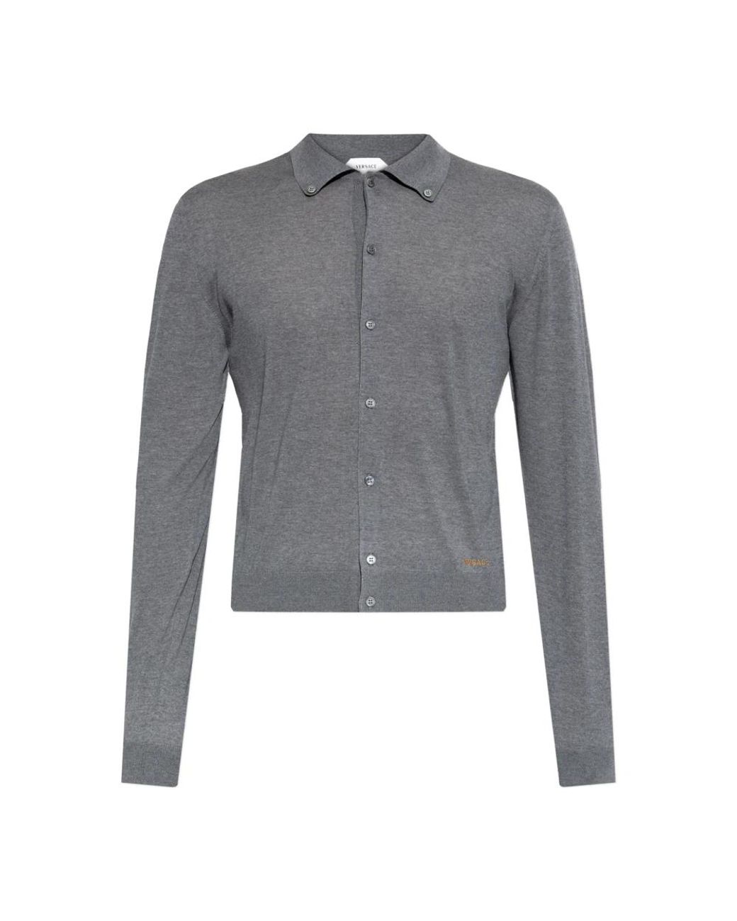 Cardigans Versace de hombre de color Gray