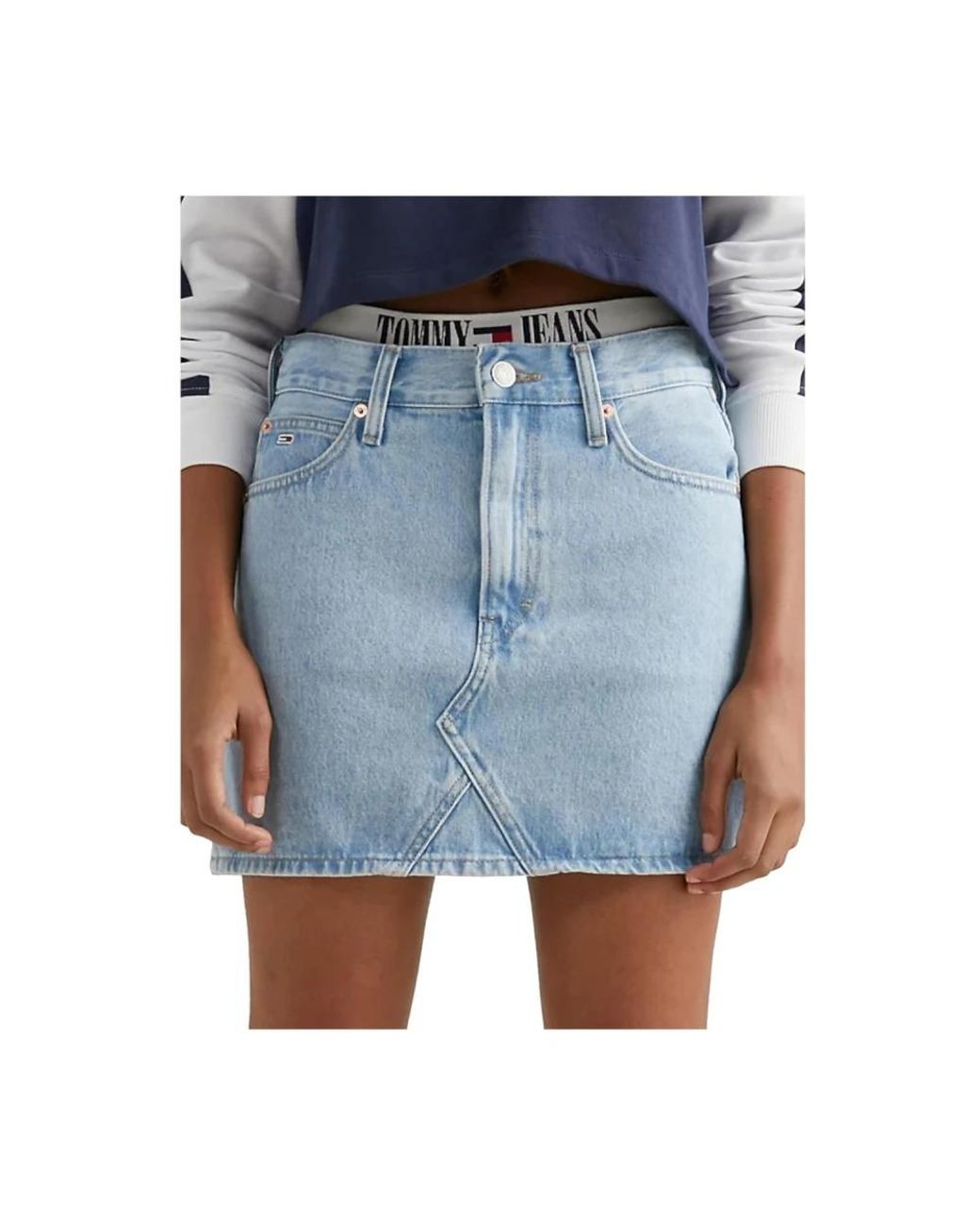 Tommy Hilfiger Blue Short Skirts