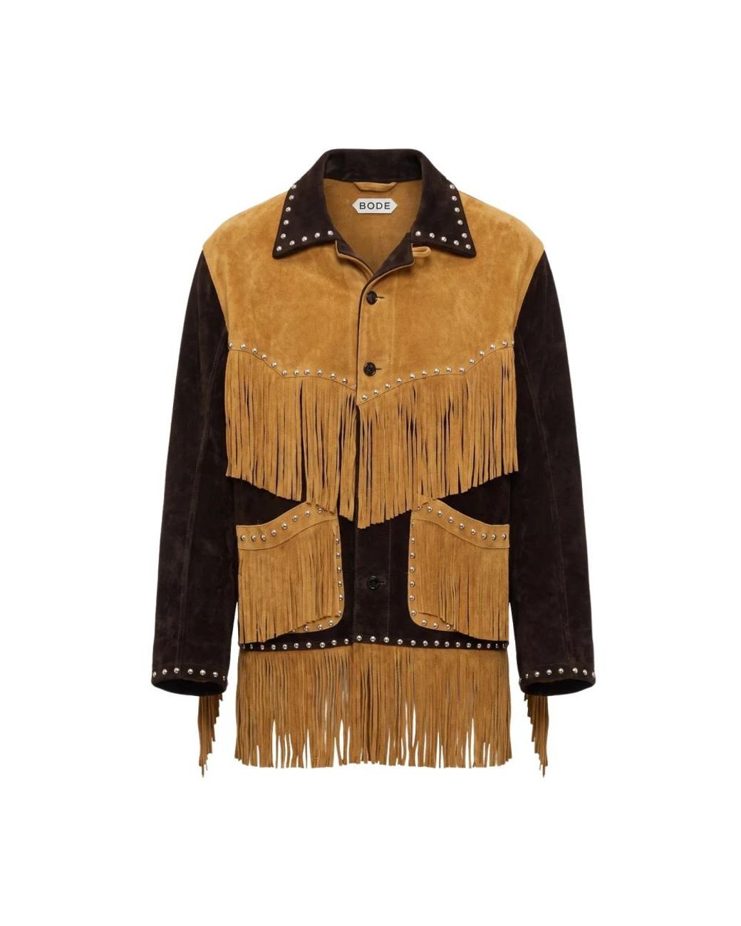 Leather Jackets Bode pour homme en coloris Brown