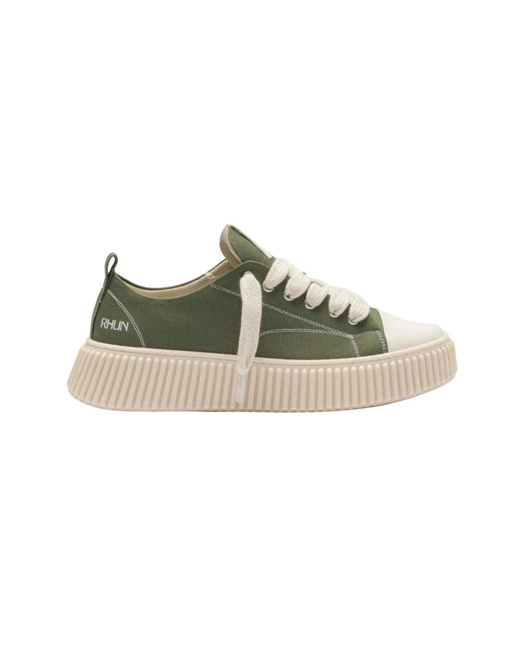 Rhun Green Sneakers for men