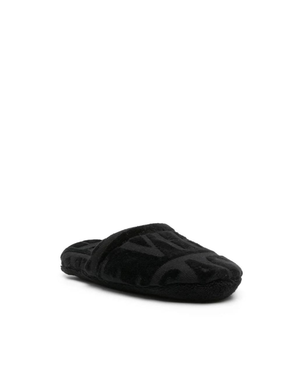 Slippers Versace pour homme en coloris Black