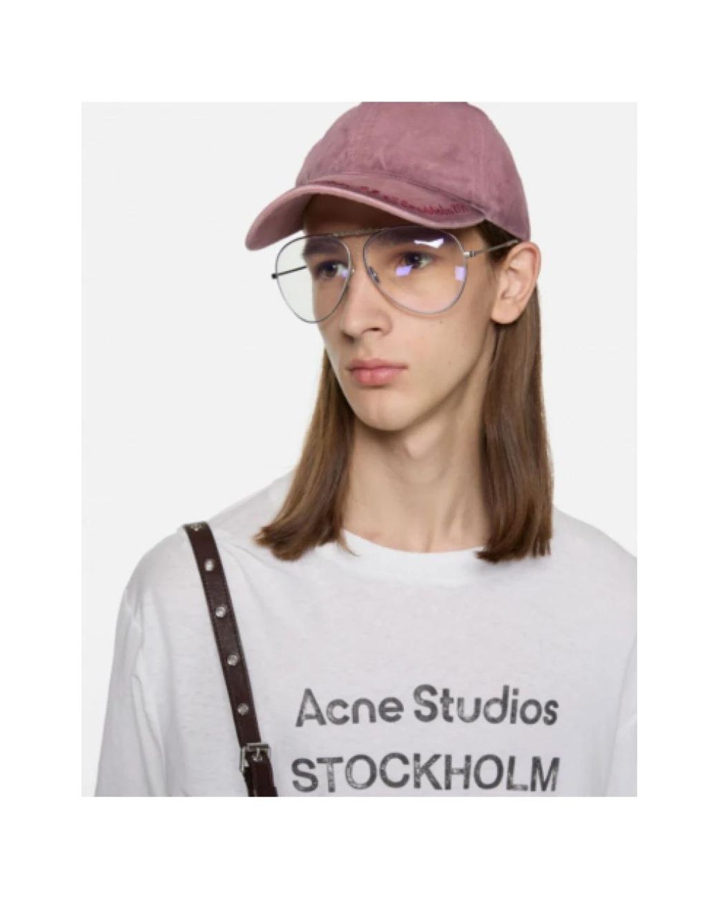 Caps di Acne in Pink da Uomo