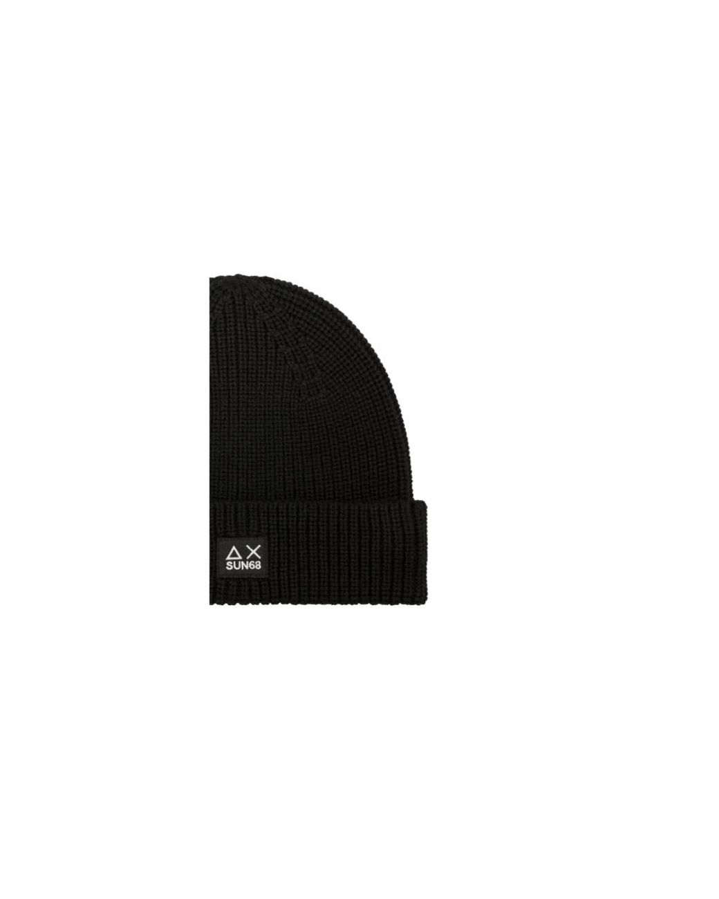 Beanies di Sun 68 in Black da Uomo
