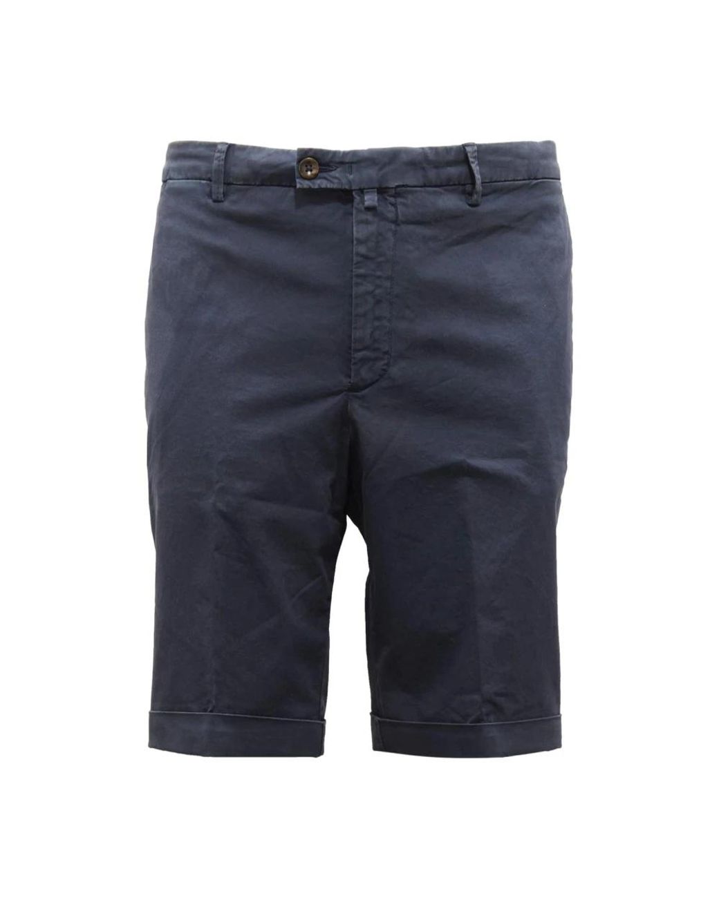 BRIGLIA Blue Casual Shorts for men