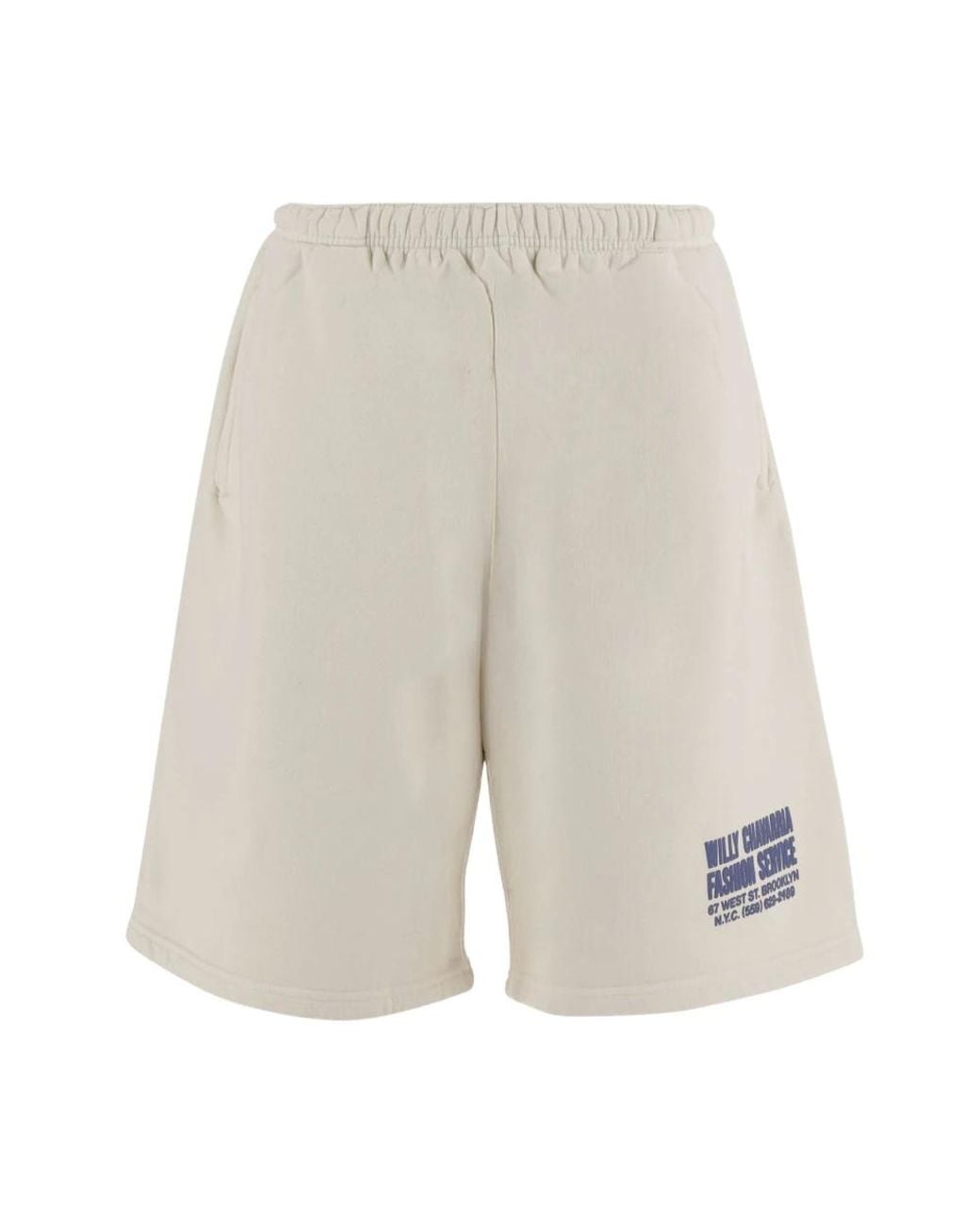 Willy Chavarria Natural Casual Shorts for men