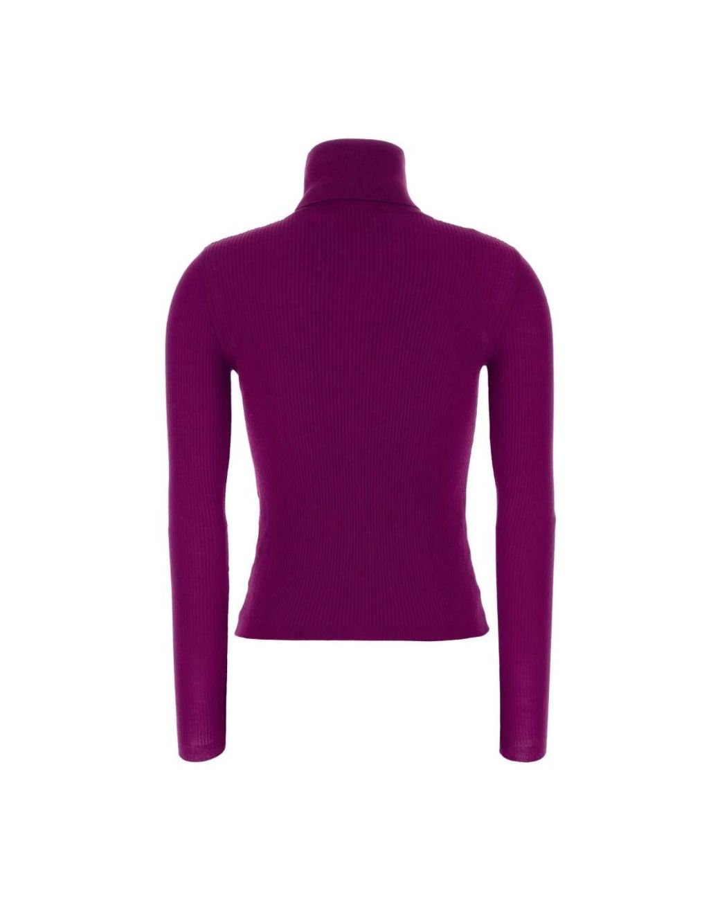 Saint Laurent Purple Turtlenecks