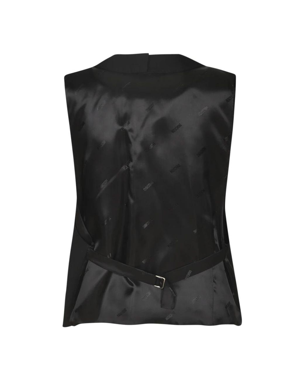 Suit Vests Moschino en coloris Black