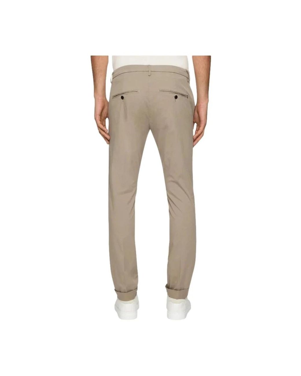 Dondup Natural Slim-Fit Trousers for men
