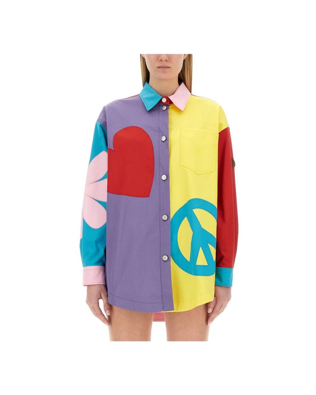 Shirts Moschino de color Blue