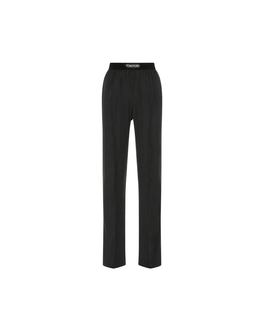 Tom Ford Black Straight Trousers