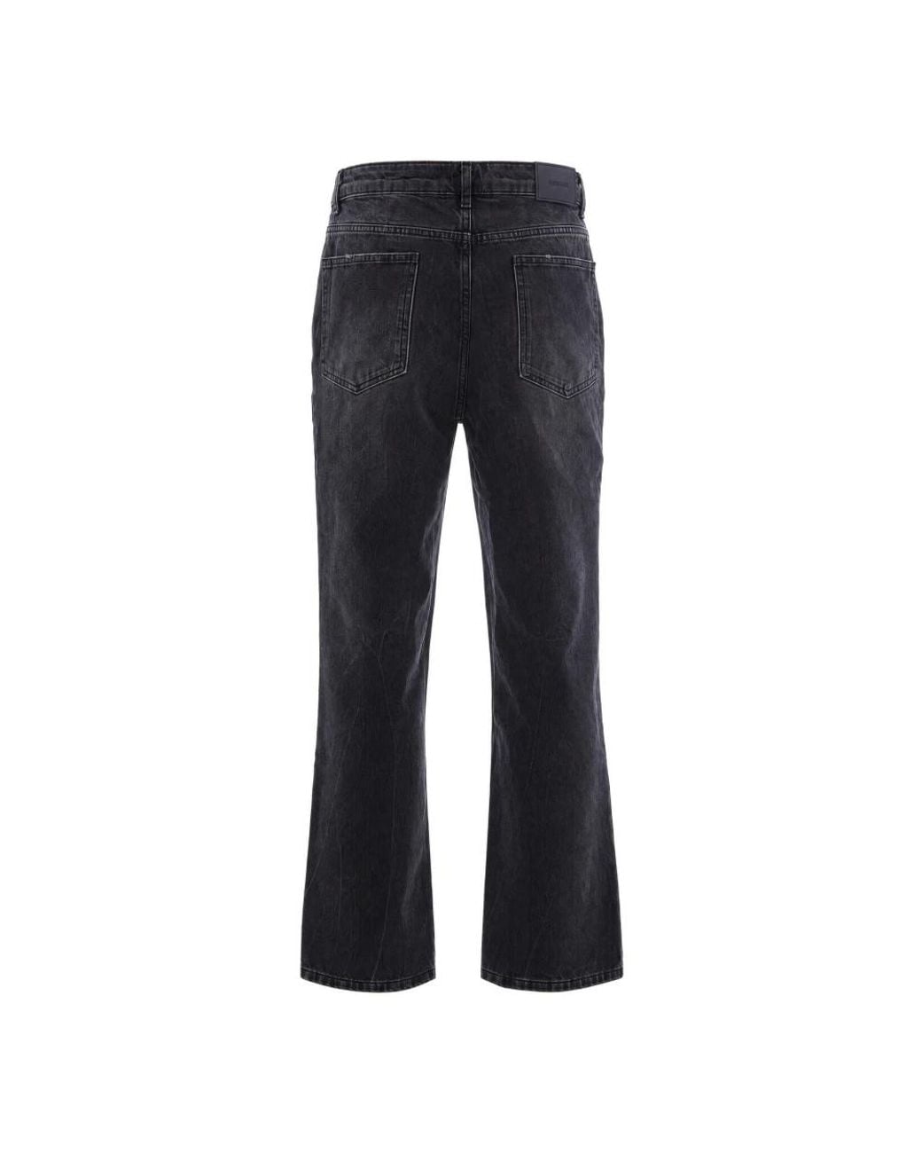 Cropped Jeans Represent de color Blue