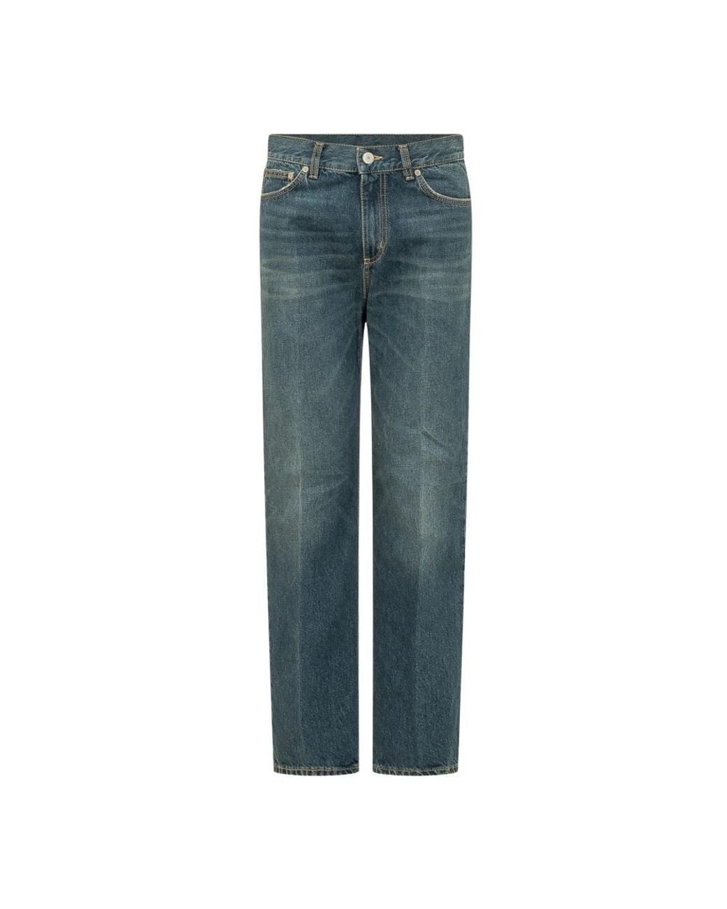 Seafarer Blue Straight Fit Jeans
