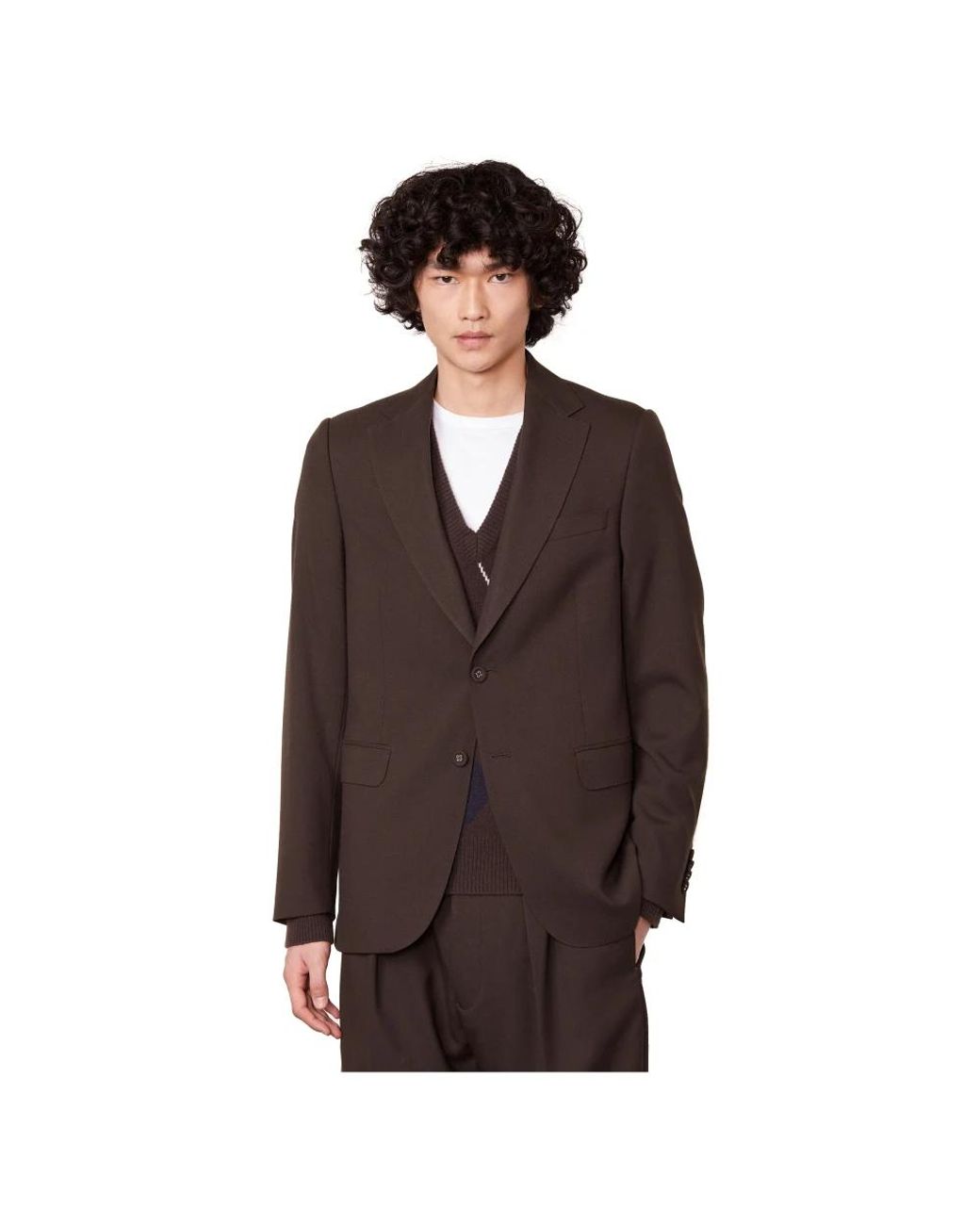 Officine Generale Brown Blazers for men