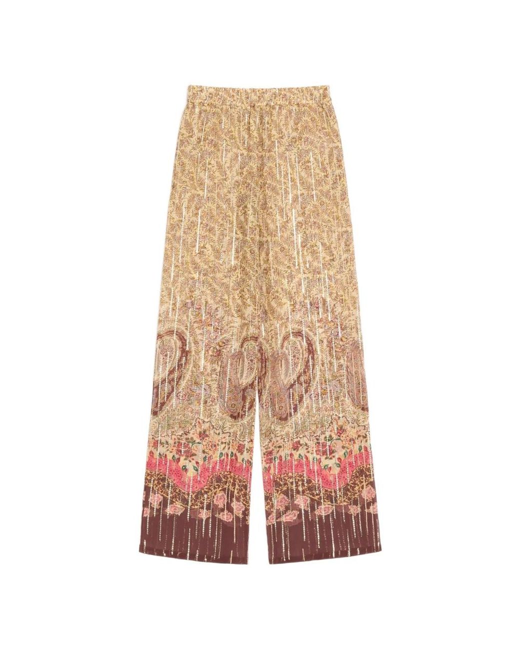 Valentino Natural Wide Trousers