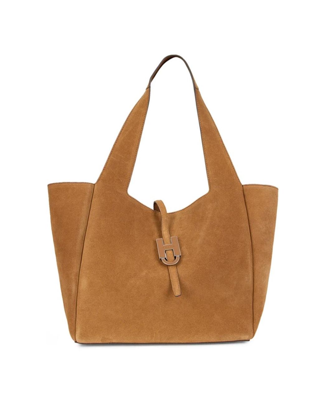 Hogan Brown Shopping Bags