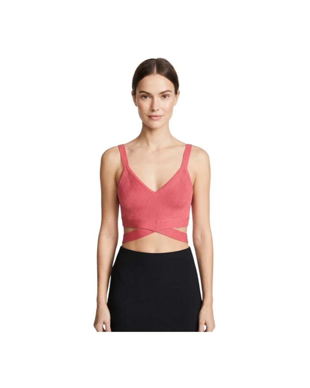 Nenette Pink Sleeveless Tops